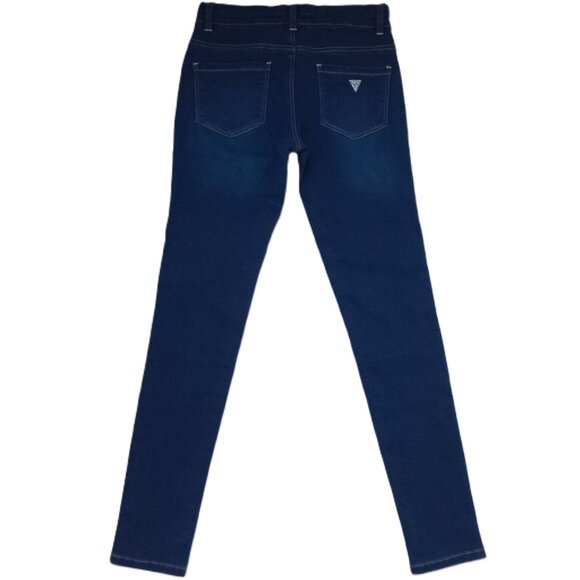 GUESS Girls' Low Rise Skinny Jeans Denim Pants Stretch Dark Blue, Size 10 - Picture 6 of 6